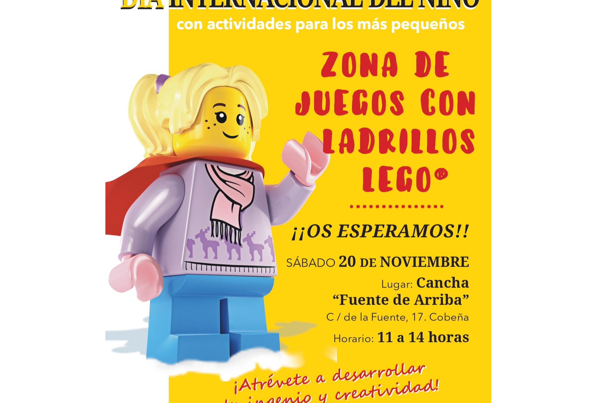 CONMEMORAMOS EL DÍA INTERNACIONAL DE LA INFANCIA