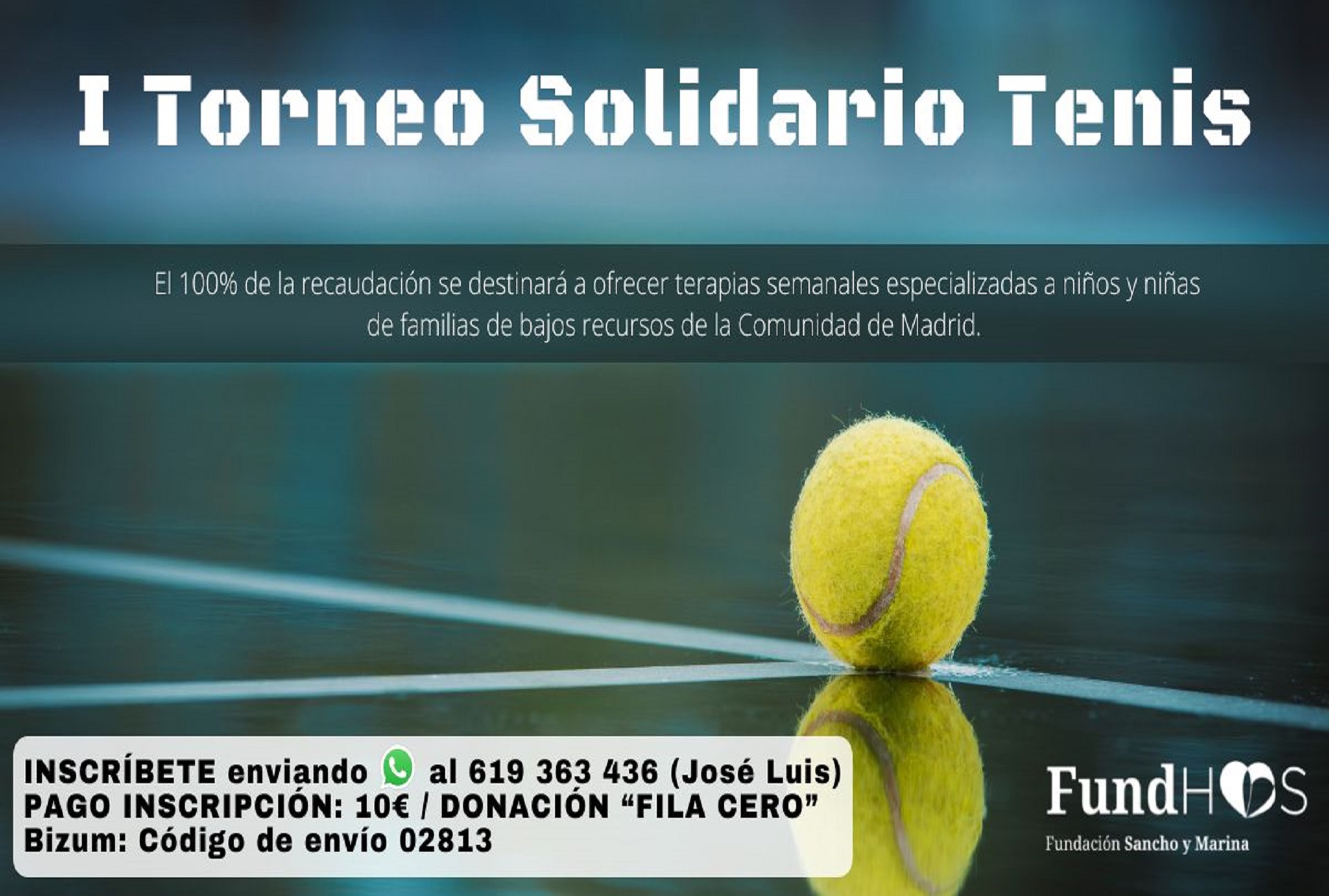 I TORNEO DE TENIS SOLIDARIO