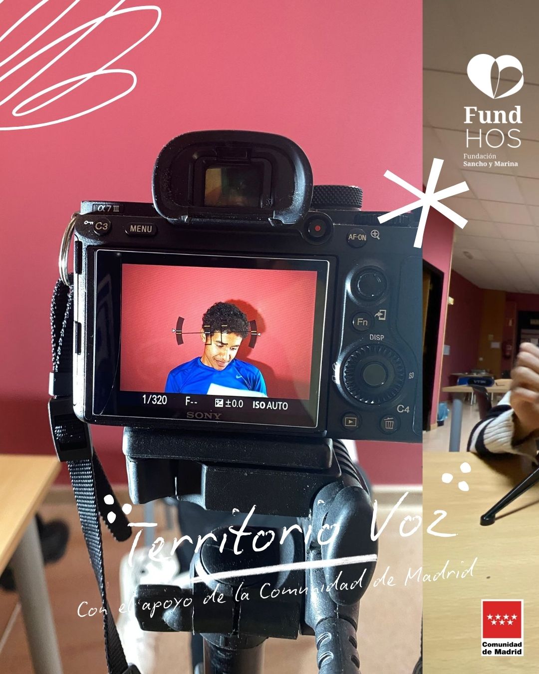 Comunidad de Madrid -Juventud- apoya Territorio Voz